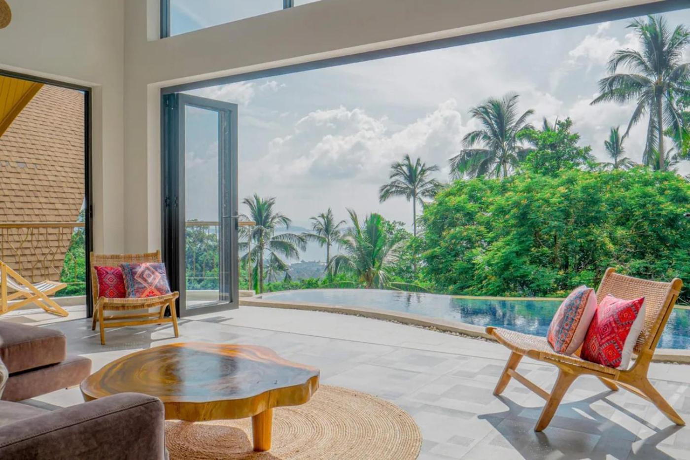 Phra Chan Villa 2Br - Infinity Pool & Sea View Chaweng  Exterior foto